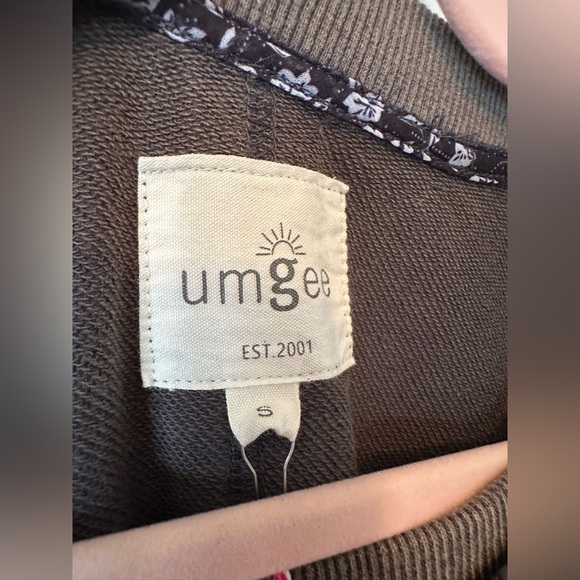 NWT🖤Umgee Mineral Washed Star Shirt Small Oversized Ash - Picture 4 of 7